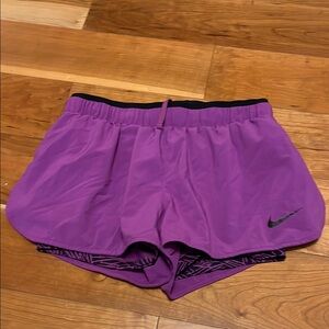 Nike Women's Purple Running Shorts